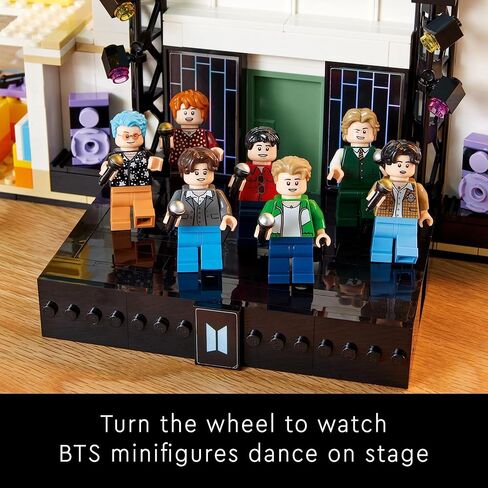 LEGO Ideas BTS Dynamite 21339 Model Kit for Adults, Gift Idea for BTS Fun with 7 Minifigures of The Famous K-pop Band, Features RM, Jin, SUGA, j-Hope, Jimin, V and Jung Kook in Saudi Arabia