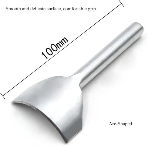 MAFELOE Leather Craft نصف دائري، أدوات تشذيب جلدية مثقوبة، ثقب جلدي، مجموعة لكمة قطع جلدية للأعمال اليدوية اليدوية، حقيبة محفظة بحزام، 10-40 مم in Kuwait