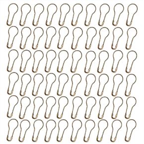 500Pcs Black Safety Pins 0.8" Metal Bulb Pins Gourd Pin Clothing Tag Pins Calabash Pin for DIY Craft, Home Accessories in Saudi Arabia