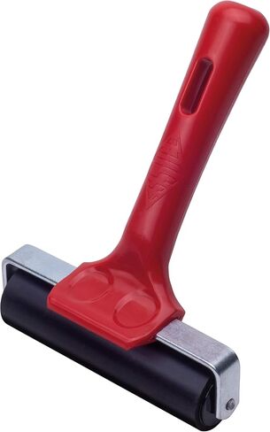 ESSDEE Ink Roller 5.90 Inch - Heavy Duty EPDM 70 Shore Hard Rubber Surface Brayer - Aluminium Core - Block Printing, Scrapbooking, Laminating Industrial Processes in Kuwait
