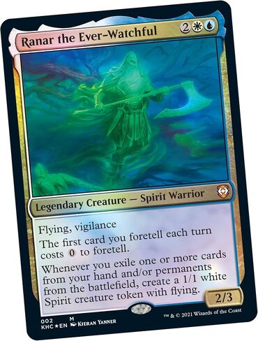 Magic The Gathering Kaldheim Commander Deck – Phantom Premonition | 100 Card Ready-to-Play Deck | Blue-White in Saudi Arabia