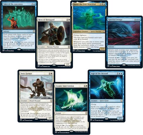 Magic The Gathering Kaldheim Commander Deck – Phantom Premonition | 100 Card Ready-to-Play Deck | Blue-White in Saudi Arabia