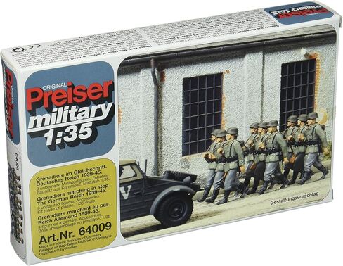 preiser 64009 جيش عسكري السابق German الحرب العالمية الثانية الموديل الشكل in Kuwait