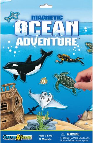 Create-A-Scene Magnetic Playset - Ocean Adventure in Saudi Arabia