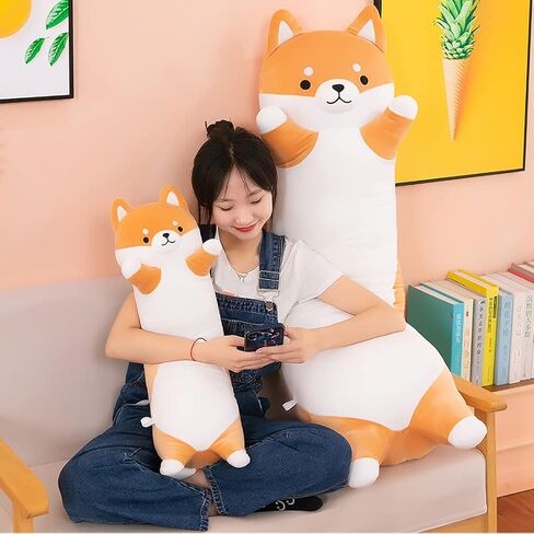 Yeqivo Long Panda Plush Pillow, Soft Panda Long Body Throw Pillow, Cute Panda Stuffed Animal Pillow for Kids, Long Panda Pillow Plush Toys Gifts(27.55inch/70cm) in Kuwait