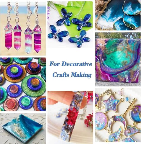 UV Resin 500g Transparent Ultraviolet Curing Clear Hard Type Resin, Solar Cure Resin for DIY UV Resin Jewelry Making in Kuwait