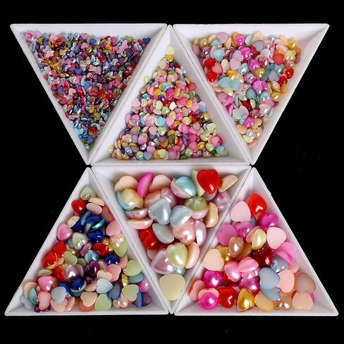 Triangle Sorting Trays,100 Pieces Plastic White Magical Sequin Rhinestones Tray Triangle Sorting Storage Plates Art Tray for Craft and DIY Needs (Circle) in Saudi Arabia