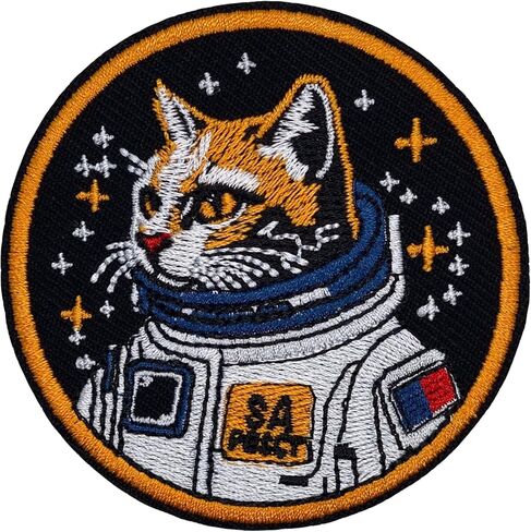 رقعة مستكشف الفضاء من بوهاكا كورجي - رقعة كورجي لطيفة - يمكن كيها/خياطتها - 7.62 سم in Kuwait