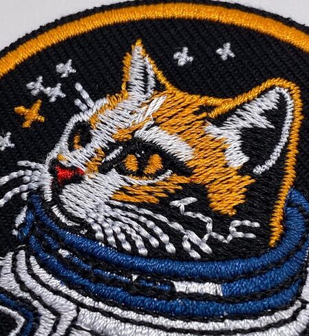 رقعة مستكشف الفضاء من بوهاكا كورجي - رقعة كورجي لطيفة - يمكن كيها/خياطتها - 7.62 سم in Kuwait