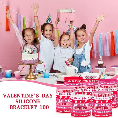 Hiboom 100 Pieces Christmas Silicone Bracelets Bulk Christmas party favors Rubber Wristbands for Kids Adults Holiday Party Decoration Supplies Stocking Stuffers, 10 Styles in Saudi Arabia