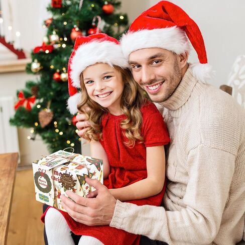 ورق تغليف عيد الميلاد من رانكو، ورق كرافت بني مع صندوق هدايا ندفة الثلج لعيد الميلاد شجرة عيد الميلاد ثلج أجراس الأيائل لتخزين هدايا عيد الميلاد، 5 قطع من ورق تغليف الهدايا عيد ميلاد سعيد لك، 19.7x25.6 in Kuwait