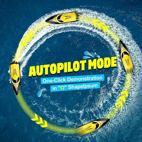 Hosim Brushless RC Boat، قوارب سباق سريعة للتحكم عن بعد 2.4 جيجا هرتز مع أضواء LED للبحار وحمامات السباحة والبحيرات، لعبة قارب سريع للبالغين من الأولاد والبنات، بطاريتان للعب لمدة 40+ دقيقة (أحمر) in Kuwait