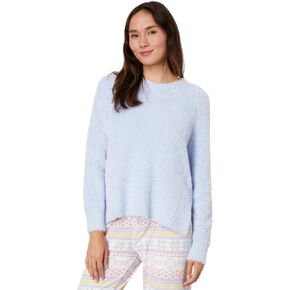 PJ Salvage Women's Loungewear Feather Knit Long Sleeve Top