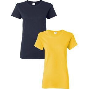 Gildan Women's Heavy Cotton T-Shirt, Style G5000L, 2-Pack