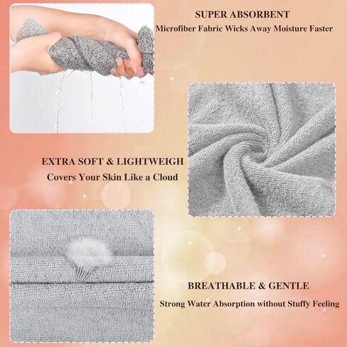 QZUnique Bath Wrap Towel with Straps Women Shower Robes Turban&Headband Bathrobe Dress with Straps Adjustable Closure in Saudi Arabia