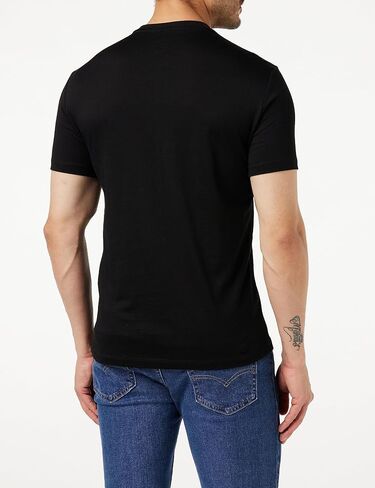 A|X ARMANI EXCHANGE Men's Regular Fit Ax Box Logo Tee in Saudi Arabia