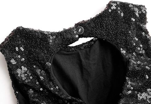 AGQT Baby Girls Dresses Flower Girl Dress Sequins Tutu Dress Sleeveless Kids Princess Birthday Dresses Size 3M-4T in Kuwait