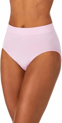 Carole Hochman Women's Underwear Silky Soft Seamless Full Coverage Modern Brief Panties 5 Pack Multipack Regular & Plus Sizes in Kuwait