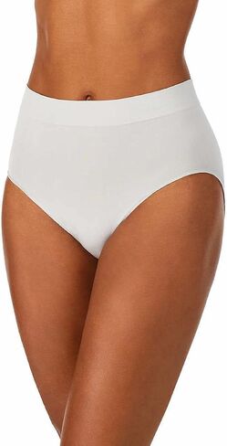 Carole Hochman Women's Underwear Silky Soft Seamless Full Coverage Modern Brief Panties 5 Pack Multipack Regular & Plus Sizes in Kuwait