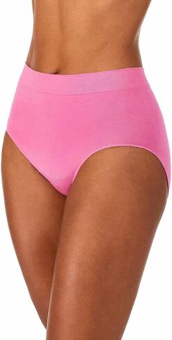Carole Hochman Women's Underwear Silky Soft Seamless Full Coverage Modern Brief Panties 5 Pack Multipack Regular & Plus Sizes in Kuwait