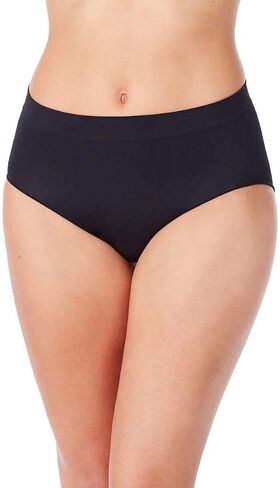 Carole Hochman Women's Underwear Silky Soft Seamless Full Coverage Modern Brief Panties 5 Pack Multipack Regular & Plus Sizes in Kuwait