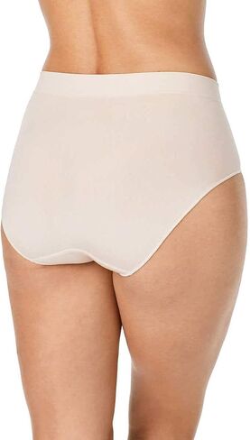 Carole Hochman Women's Underwear Silky Soft Seamless Full Coverage Modern Brief Panties 5 Pack Multipack Regular & Plus Sizes in Kuwait