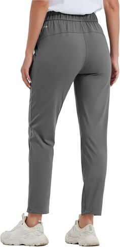 بنطال رياضي للسيدات من Willit، بنطال رياضي للسفر، 7/8، سريع الجفاف أثناء الطيران in Kuwait