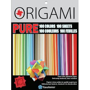AMERICAN KUSA CORPORATION 100 Colors Origami Paper