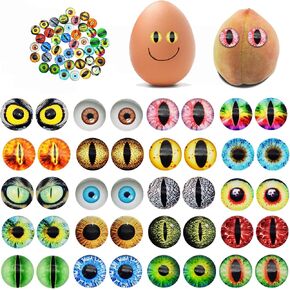 Julie Wang 100PCS 12MM Self Adhesive Dragon Animal Googly Wiggle Eyes for DIY Craft Sticker School Classroom Arts Crafts Decoration in Kuwait