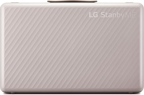 LG 27-Inch Class StanbyMe 1080p-Portable Touch-Screen-Monitor 27ART10AKPL, Built-in Battery, Full Swivel Rotation, 60Hz Refresh Rate, Calming Beige in Kuwait