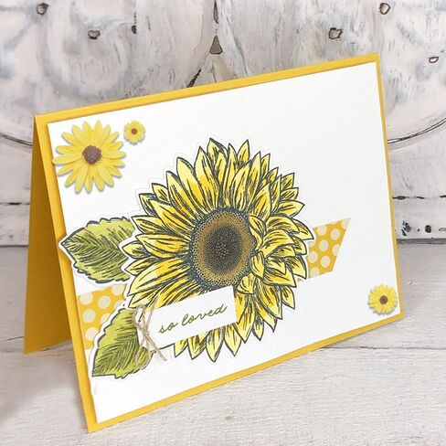 HADDIY Resin Sunflower for Craft,50 Pcs Small Flatback Yellow Decorative Daisy Flowers for Scrapbook Embellishment,DIY and Sunflower Party Decorations-No Hole in Kuwait
