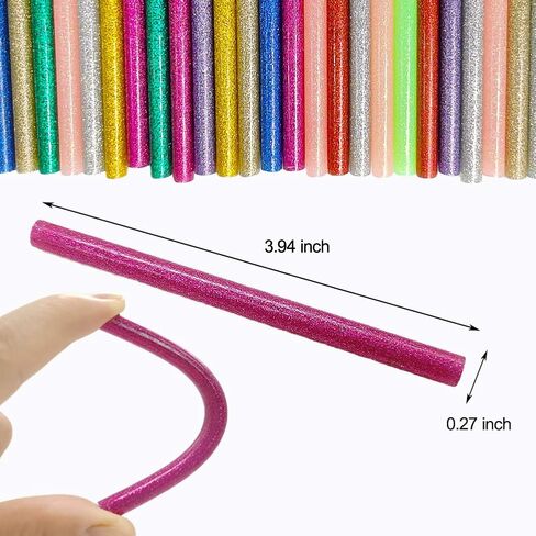 Ewparts 14-Color Hot Glue Sticks, 84-Pack in Kuwait