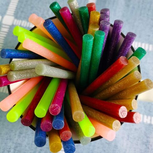 Ewparts 14-Color Hot Glue Sticks, 84-Pack in Kuwait