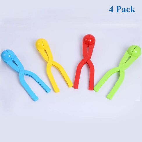 Kaptin 2 Pack Heavy Duty Winter Snowball Maker for Kids Beach Toys Snow Ball Toys Sand Toys Snow Toys in Kuwait