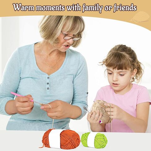 مجموعات تاكيو كروشيه، 5 قطع بطاطس إيجابية، مجموعة كروشيه للمبتدئين، لوازم أدوات الحياكة DIY للأطفال والكبار الذين يتعلمون من خلال دروس فيديو خطوة بخطوة - غزل كافٍ للكروشيه 5-7 مجموعات بطاطس in Kuwait