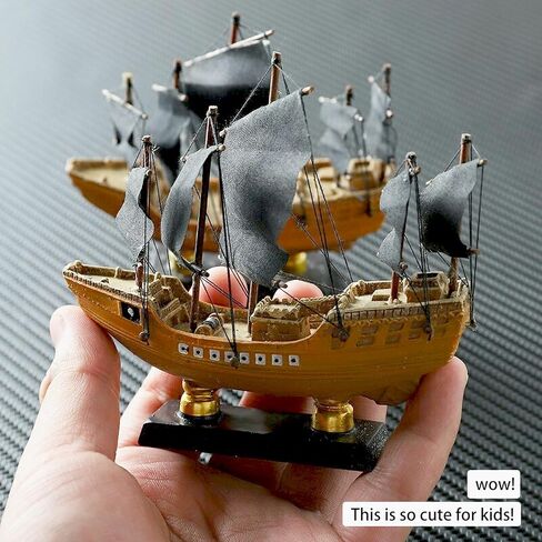 سفينة الكنز الصينية بوليريسين من NAUTIMALL ديكور المراكب الشراعية Zhenghe نموذج السفينة الطويلة هدية ديكور الحمام البحري لغرفة الأطفال in Kuwait