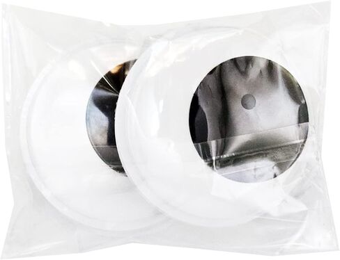 عيون متحركة للحرف اليدوية مقاس 3.15 انش ذاتية اللصق كبيرة الحجم ذاتية اللصق بتصميم عيون جوجل ايز 4 عبوات لملحقات الحرف اليدوية والزينة in Kuwait