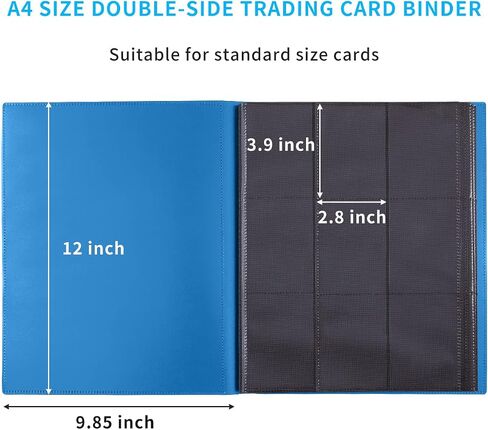 Card Binder, 360 Pockets Upgraded Trading Card Binders in Saudi Arabia