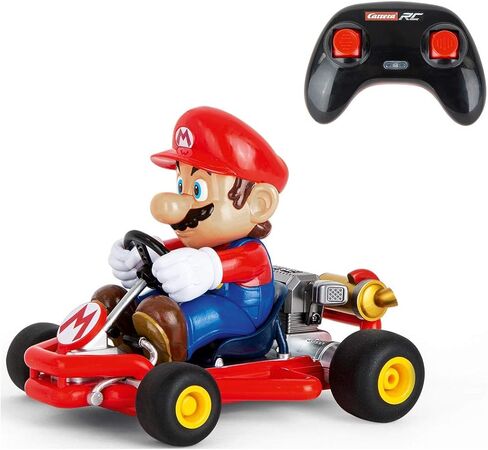 Carrera 200989 RC Official Licensed Kart Pipe Kart Mario 1:18 Scale 2.4 Ghz Remote Radio Control Car with Rechargeable LiFePO4 Battery - Kids Toys Boys/Girls in Saudi Arabia