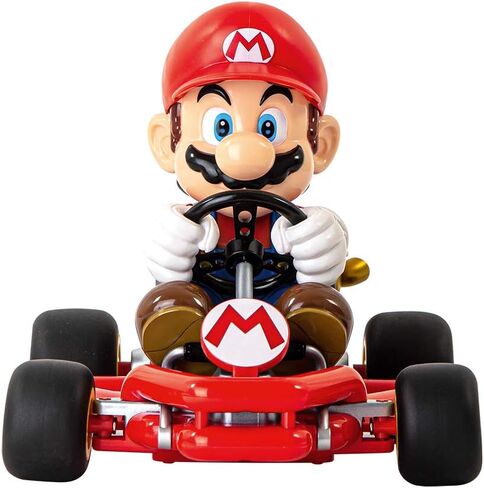 Carrera 200989 RC Official Licensed Kart Pipe Kart Mario 1:18 Scale 2.4 Ghz Remote Radio Control Car with Rechargeable LiFePO4 Battery - Kids Toys Boys/Girls in Saudi Arabia
