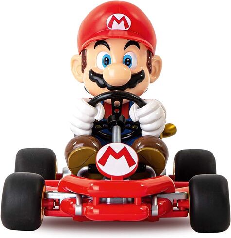 Carrera 200989 RC Official Licensed Kart Pipe Kart Mario 1:18 Scale 2.4 Ghz Remote Radio Control Car with Rechargeable LiFePO4 Battery - Kids Toys Boys/Girls in Saudi Arabia