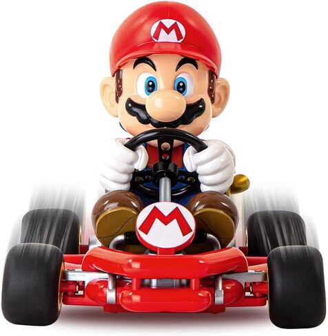 Carrera 200989 RC Official Licensed Kart Pipe Kart Mario 1:18 Scale 2.4 Ghz Remote Radio Control Car with Rechargeable LiFePO4 Battery - Kids Toys Boys/Girls in Saudi Arabia