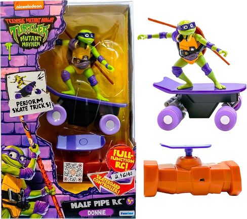 Teenage Mutant Ninja Turtles Half Pipe RC, Donatello, Movie Edition, Ages 5+ in Saudi Arabia