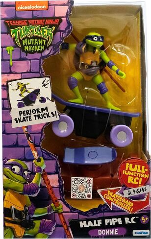 Teenage Mutant Ninja Turtles Half Pipe RC, Donatello, Movie Edition, Ages 5+ in Saudi Arabia