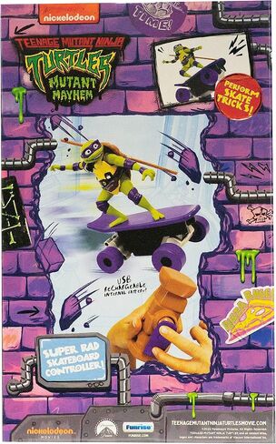 Teenage Mutant Ninja Turtles Half Pipe RC, Donatello, Movie Edition, Ages 5+ in Saudi Arabia