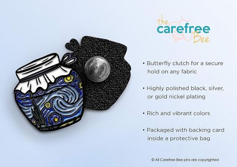 7 Outdoors Enamel Pins For Backpacks - Enamel Pin Set | Pins for Jackets by The Carefree Bee (Set 2) in Kuwait