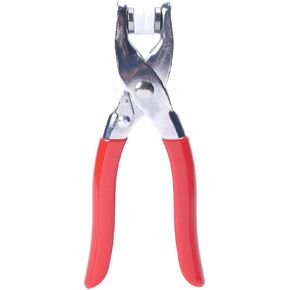 موتزو كماشة يدوية 3/8 انش، مقبض مقبض غطاء حلقة مفتوحة، كماشة كبس تثبيت، كماشة كبس من الستانلس ستيل، لخياطة الملابس والجاكيتات وملابس الجينز والشنط in Kuwait