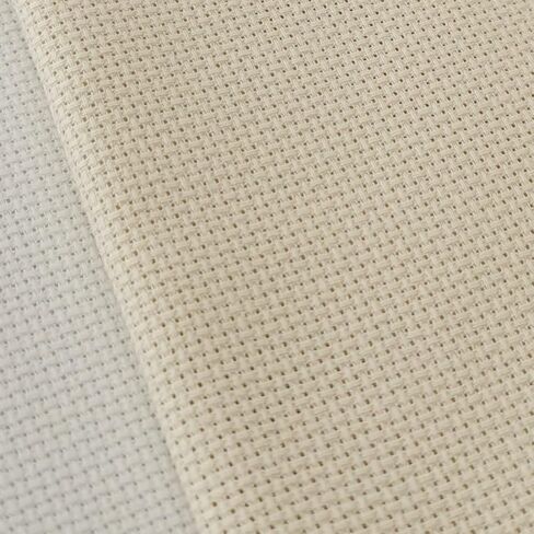KCS 3 pc of 12" x 18"(30cmx45cm) 16CT Counted Cotton Aida Cloth Cross Stitch Fabric (Sea Foam+Light Blue+Royal Blue) in Kuwait