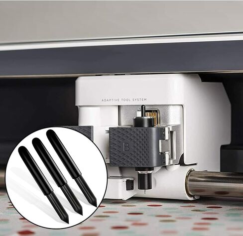 دراجون فلاي دريمز شفرة قطع دقيقة مع غطاء لماكينة كريكت ميكر، غطاء قطع عميق + شفرة قطع عميقة، شفرات صانع لاكسبلور اير 2/ اير 3/ ميكر 3 (4 شفرات) in Kuwait