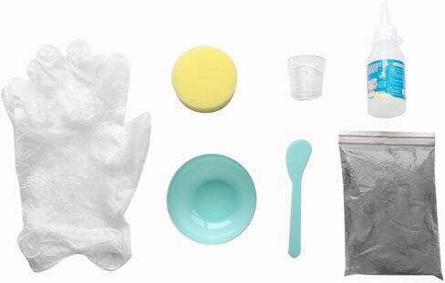 لانياني مجموعة ادوات فسيفساء اساسية من 8 قطع للحرف اليدوية والبلاط والفسيفساء، مجموعة ادوات اساسية من لوازم الزجاج الملون in Kuwait